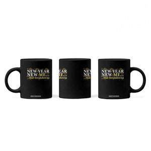 New Year New Me Mental Breakdowns Coffee Mug Funny New Year Party Fireworks TS11 Print Your Wear
