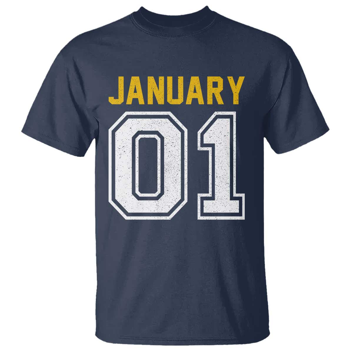 Funny January 01 New Years Eve Party T Shirt TS11 Navy Print Your Wear