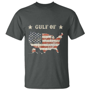 Trump 2025 Gulf Of USA American Flag T Shirt