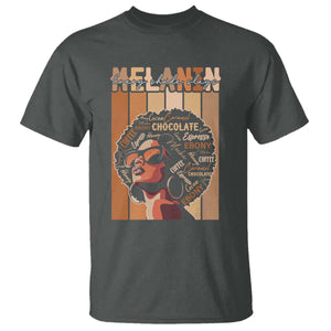 Melanin Every Shade Slays T Shirt Melanin Afro Queen African American Pride TS11 Dark Heather Print Your Wear