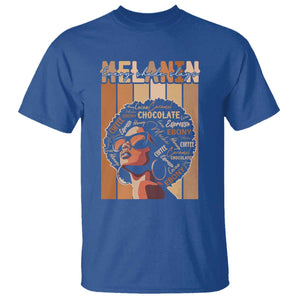 Melanin Every Shade Slays T Shirt Melanin Afro Queen African American Pride TS11 Royal Blue Print Your Wear