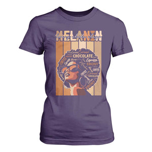 Melanin Every Shade Slays T Shirt For Women Melanin Afro Queen African American Pride TS11 Purple Print Your Wear