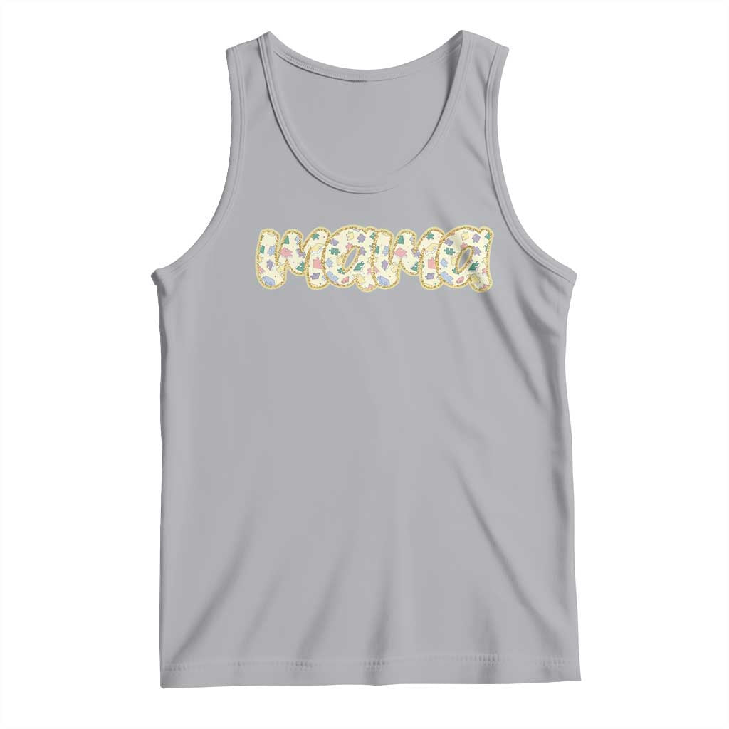 Autism Mama Tank Top Autism Awareness Mental Health Puzzle Glitter Print TS11 Athletic Heather Print Your Wear