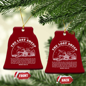 The Parable Of The Lost Sheep Ceramic Ornament Christian Bible Verse TS11 Print Your Wear