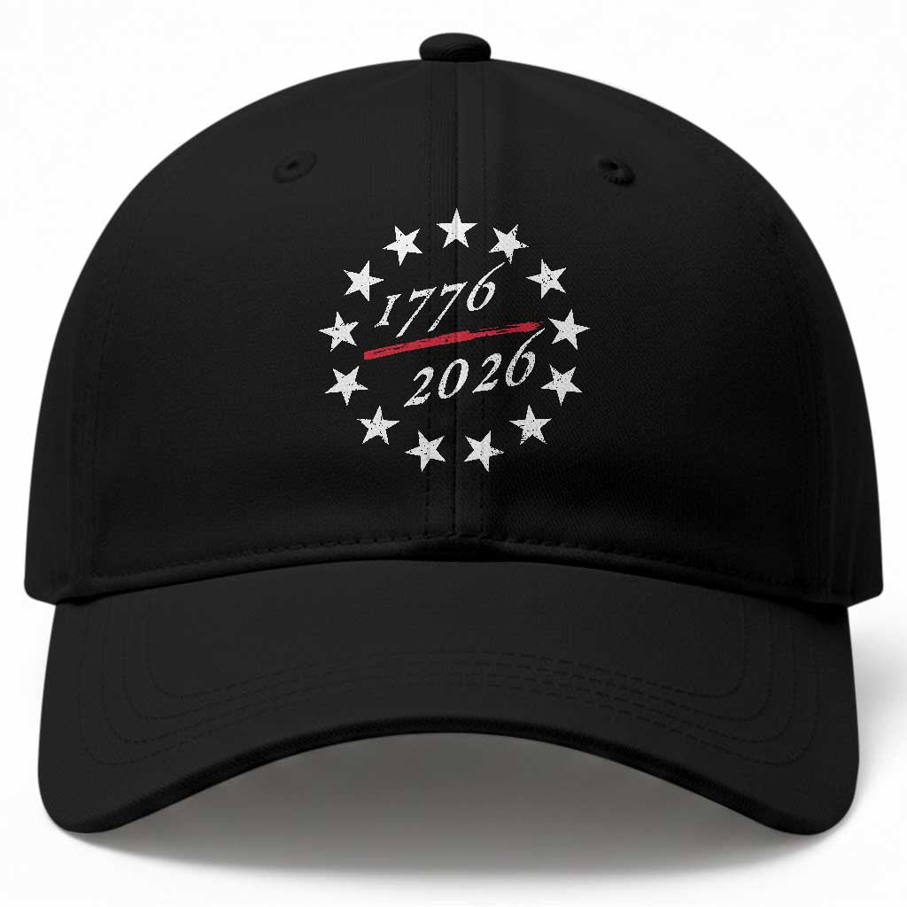 250 Years America Anniversary Baseball Cap 13 Stars 1776 2026 250th Independence Day TS11 Print Your Wear