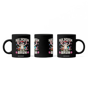 Funny Easter Day Six Seven Bruh Coffee Mug 67 Bunny Easter Eggs TS11 Print Your Wear
