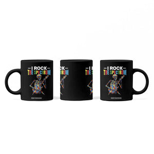 Autism Skeleton Rocker Coffee Mug I Rock The Spectrum Autism Awareness TS11 Print Your Wear