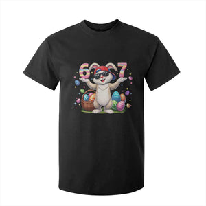 Funny Easter Day Six Seven 67 Bunny Boys Kids T Shirt For Kid TS11 Black Print Your Wear