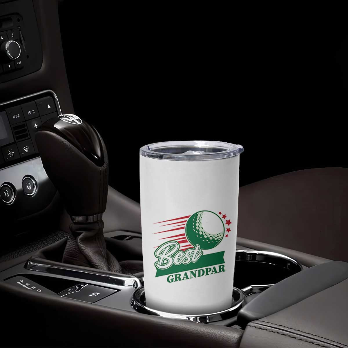Golfing Dad Tumbler Cup Best Grandpar Golf Ball Father's Day TS11 Print Your Wear