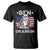 Funny 4th Of July Drinking T Shirt Ben Drankin Beer Mug American Flag TS11 Black Print Your Wear