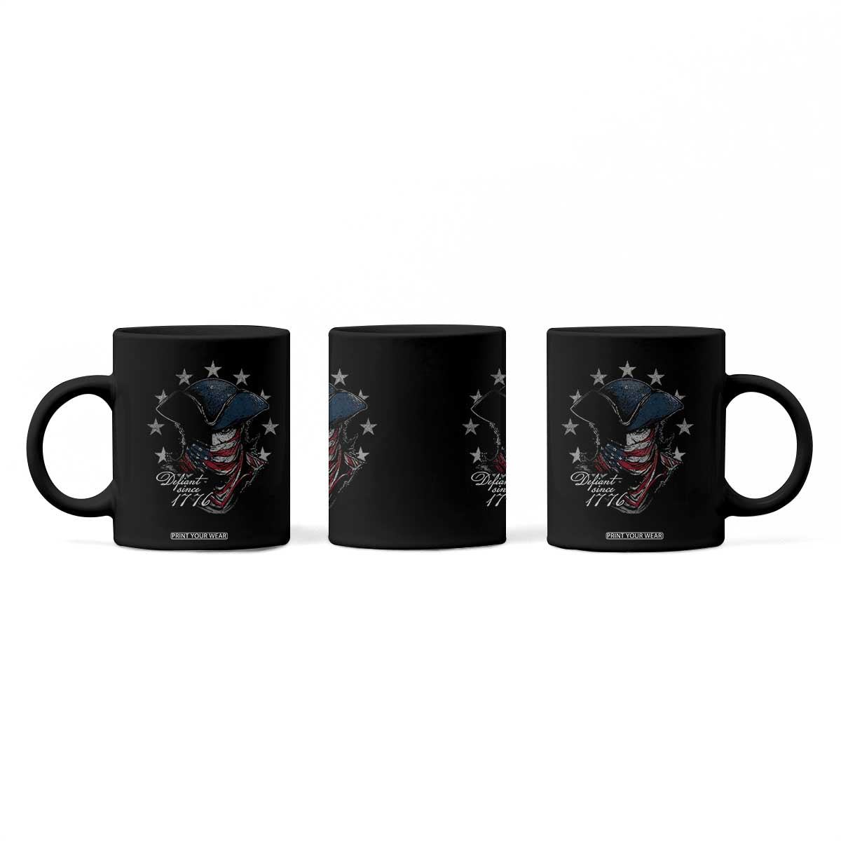 Funny Defiant Since 1776 Coffee Mug Minutemen American Revolution TS11 Print Your Wear