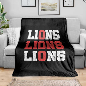 England Lions Soccer English Pride Throw Blanket TS11 Print Your Wear