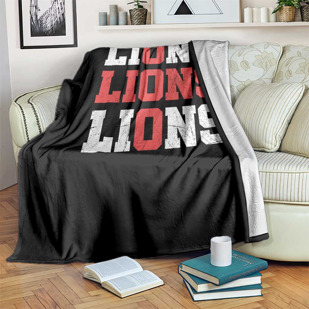 England Lions Soccer English Pride Throw Blanket TS11 Print Your Wear