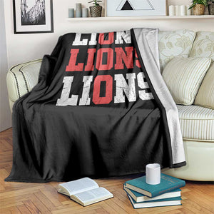 England Lions Soccer English Pride Throw Blanket TS11 Print Your Wear
