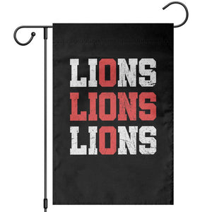 England Lions Soccer English Pride Garden Flag TS11 Black Print Your Wear