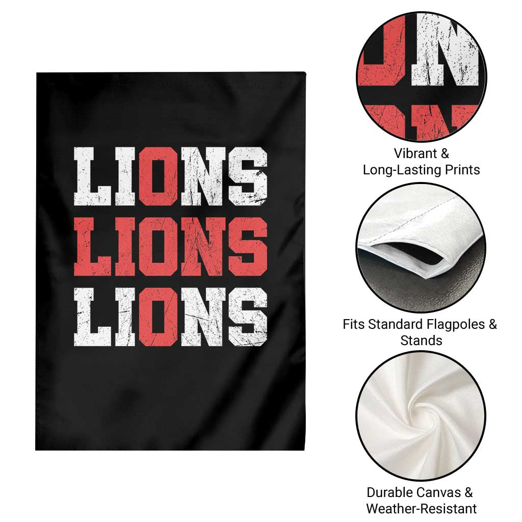 England Lions Soccer English Pride Garden Flag TS11 Print Your Wear