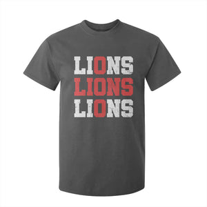 England Lions Soccer English Pride T Shirt For Kid TS11 Dark Heather Print Your Wear