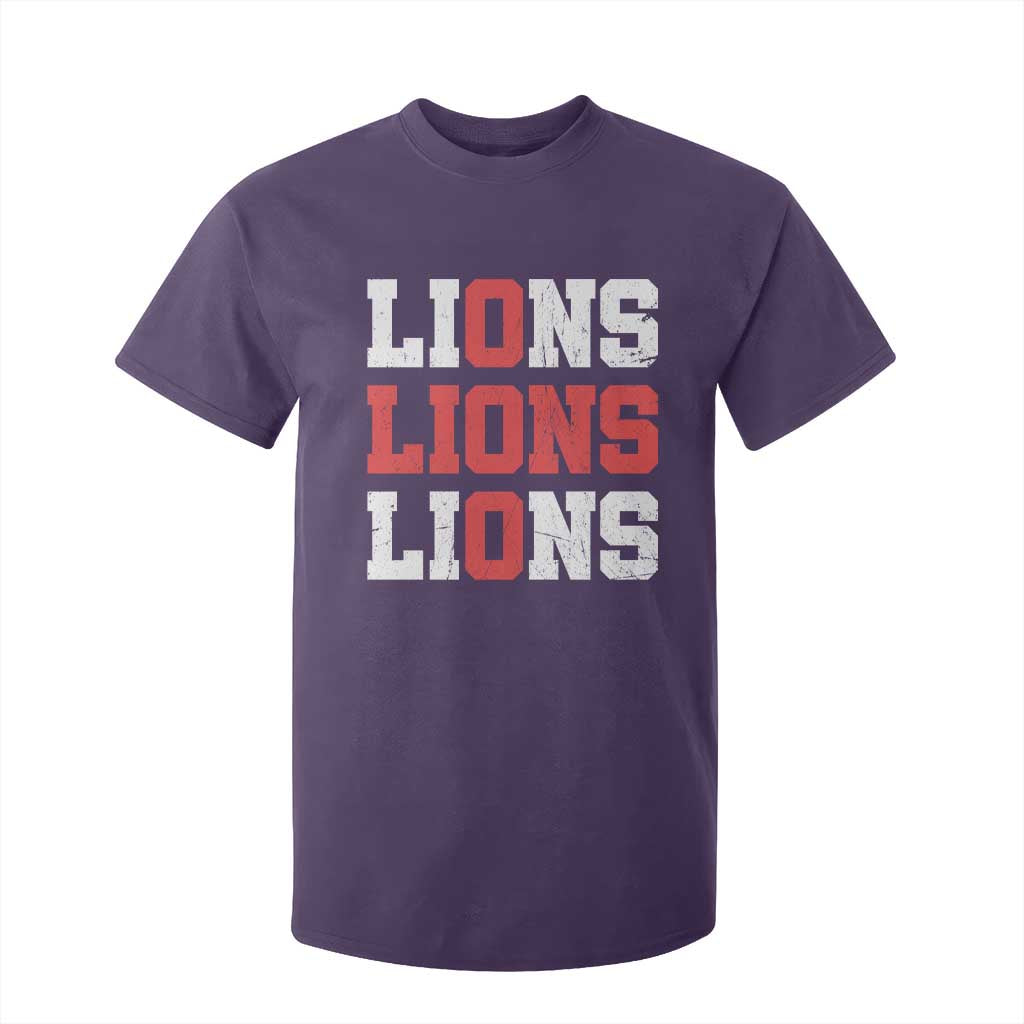 England Lions Soccer English Pride T Shirt For Kid TS11 Purple Print Your Wear