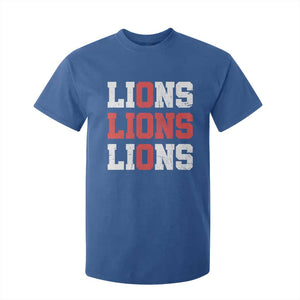England Lions Soccer English Pride T Shirt For Kid TS11 Royal Blue Print Your Wear