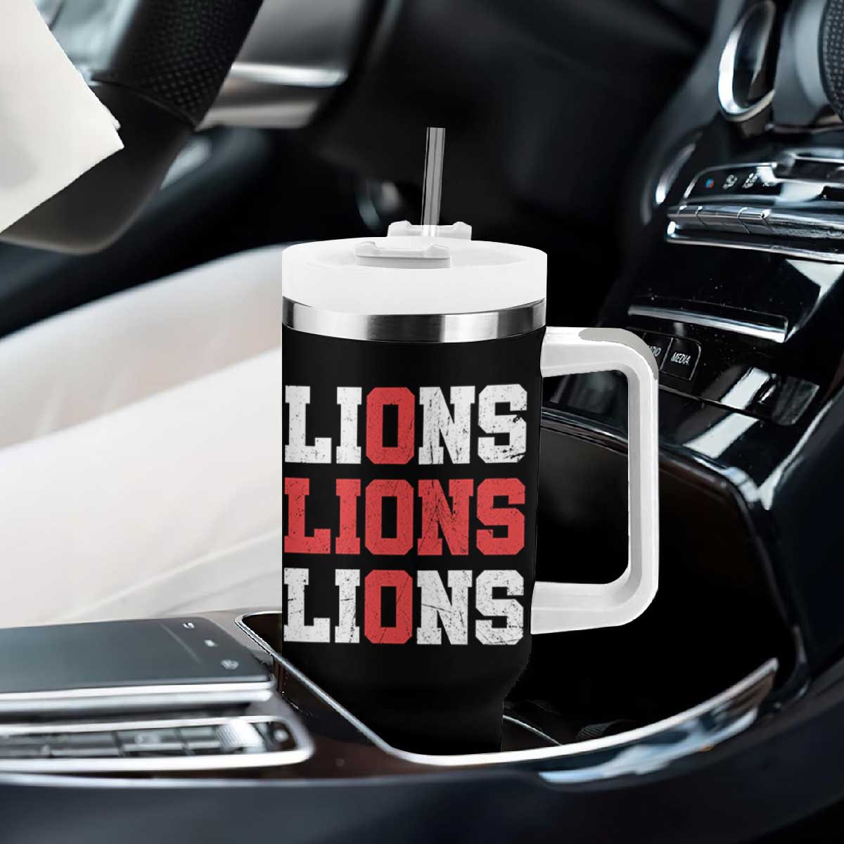 England Lions Soccer English Pride Tumbler With Handle TS11 Print Your Wear