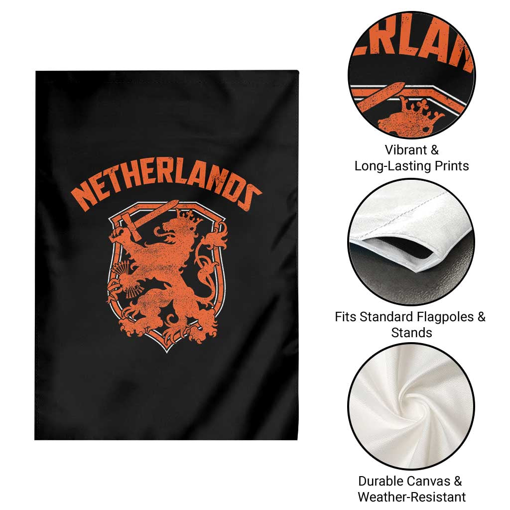 Netherlands Dutch Republic Lion Vintage Holland Crest Garden Flag TS11 Print Your Wear