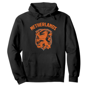 Netherlands Dutch Republic Lion Vintage Holland Crest Hoodie TS11 Black Print Your Wear