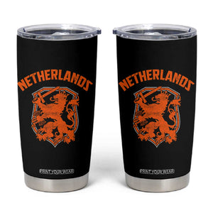 Netherlands Dutch Republic Lion Vintage Holland Crest Tumbler Cup TS11 Black Print Your Wear