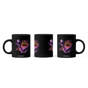 Princess Cat Howling To The Moon Vintage 90s Nature Coffee Mug TS11 Print Your Wear