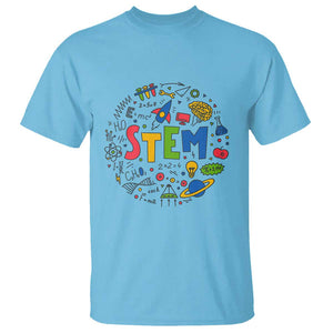 STEM Teacher T Shirt Science Technology Engineering Math School TS11 Sky Print Your Wear