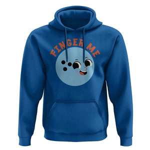 Funny Bowling Hoodie Finger Me Inappropriate Balls TS11 Royal Blue Print Your Wear