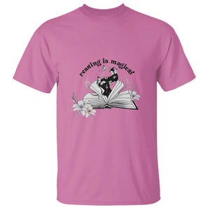 Funny Book Lover T Shirt Reading Is Magical Black Magic TS11 Azalea Print Your Wear