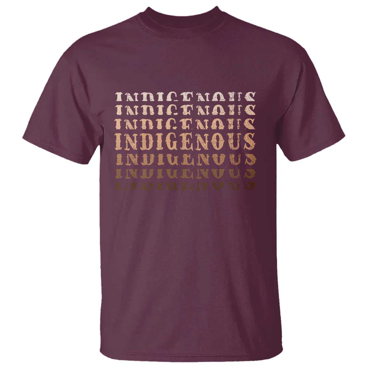 Native American Heritage Indigenous Peoples Heritage T Shirt TS11 Maroon Print Your Wear