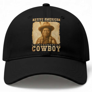 Native American Cowboy Baseball Cap Vintage Western Country Portrait TS11 Print Your Wear
