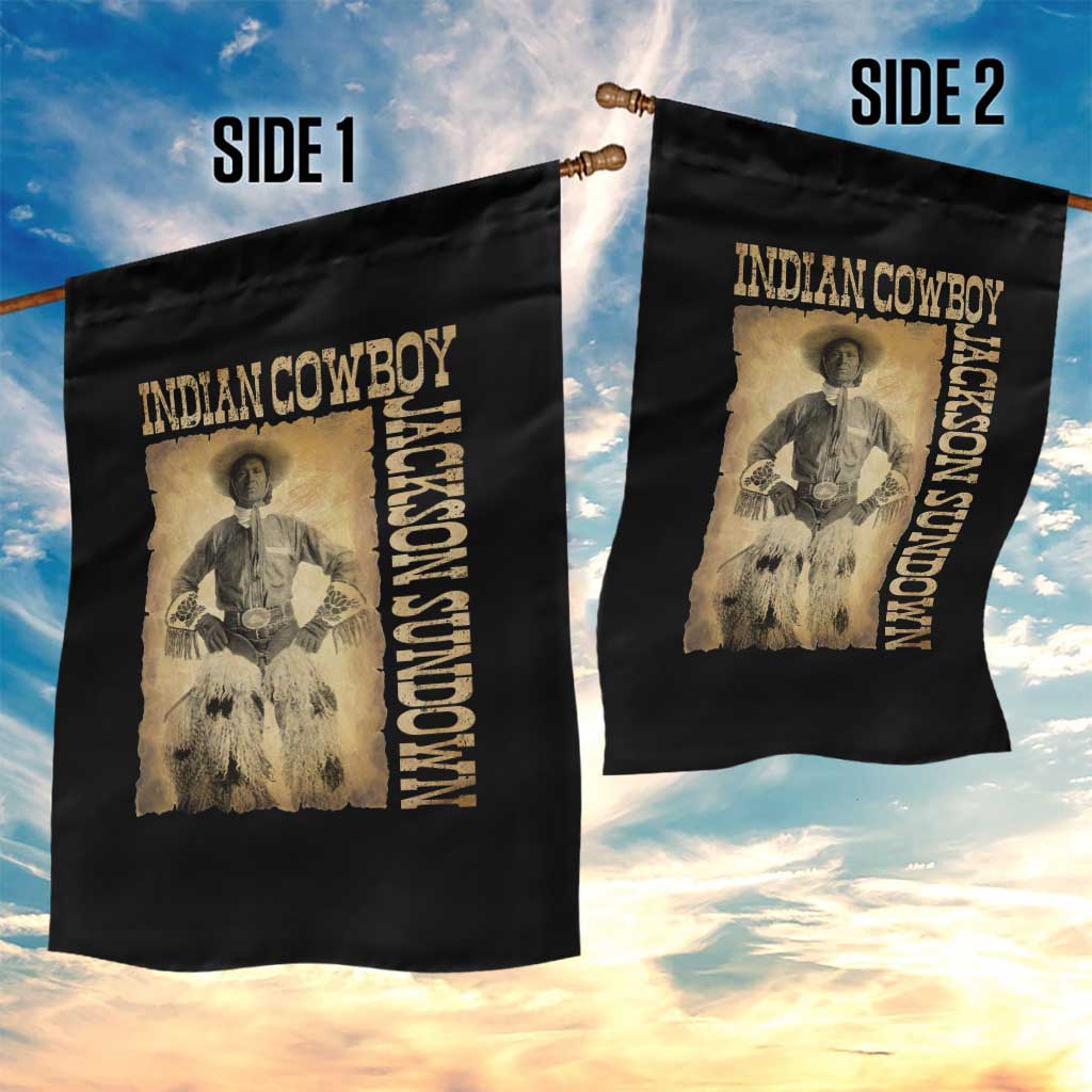Jackson Sundown Garden Flag Native American Cowboy Vintage Western TS11 Print Your Wear