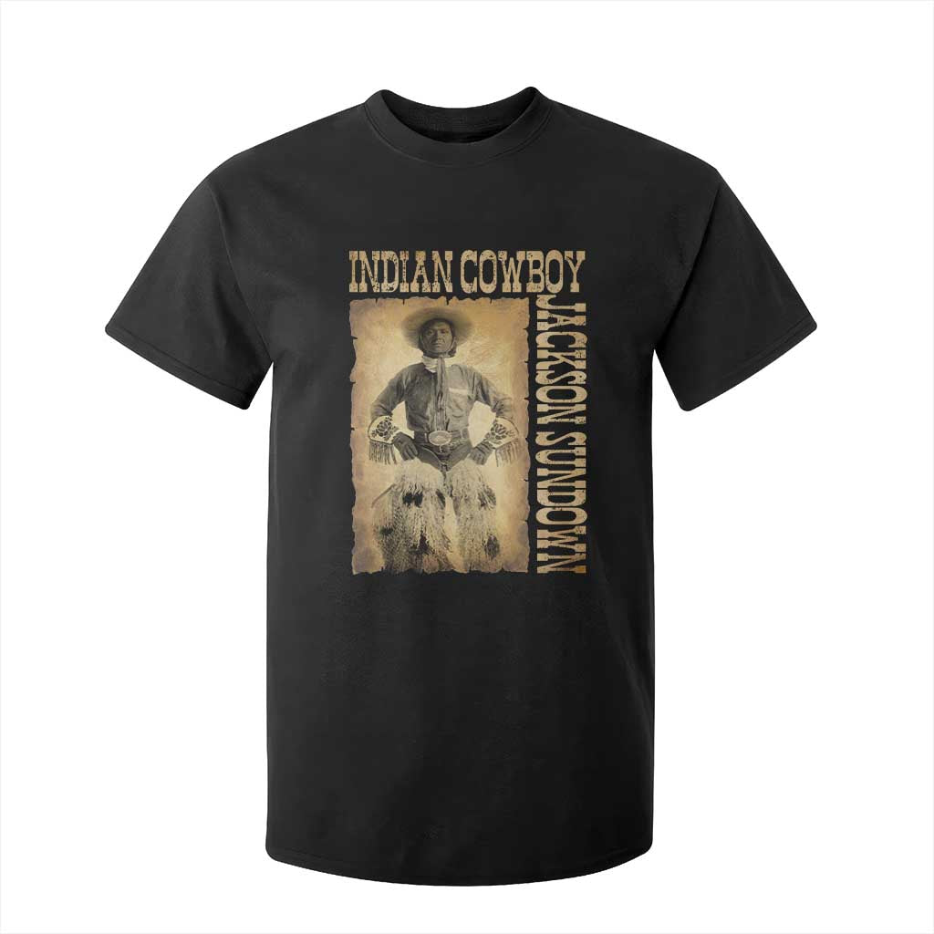 Jackson Sundown T Shirt For Kid Native American Cowboy Vintage Western TS11 Black Print Your Wear