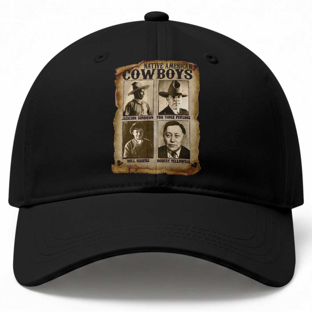 Native American Cowboy Legends Baseball Cap Vintage Western Rodeo TS11 Print Your Wear