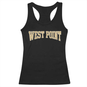 West Point City Sports Vintage Athletic Throwback Racerback Tank Top