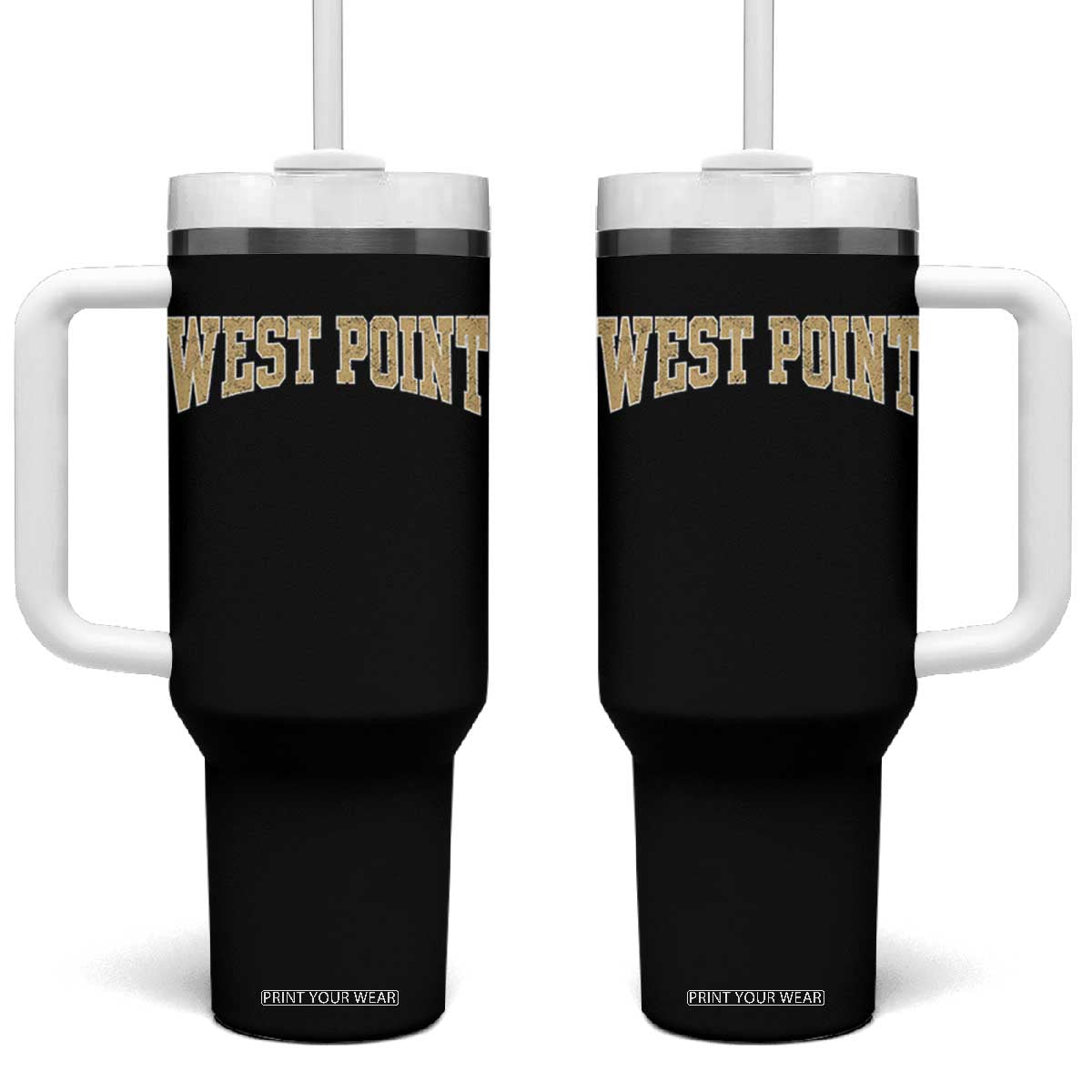 West Point City Sports Vintage Athletic Throwback Tumbler With Handle