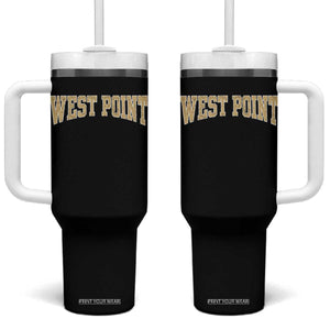 West Point City Sports Vintage Athletic Throwback Tumbler With Handle