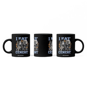 I Eat Cement Funny Alpha Wolf Meme Coffee Mug Stupid Brainrot Meme Edging Werewolf Boootleg Graphic TS11 Print Your Wear