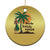 Xmas In Hawaii Christmas Ornament Mele Kalikimaka Retro Hula Girls Santa Hat TS11 Print Your Wear