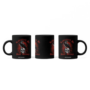 Radicalized By Basic Decency Coffee Mug Vintage Gothic Victorian Crow Skull TS11 Print Your Wear