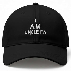 Funny I Am Uncle Fa Baseball Cap Political Satire Fight Fascism Protest TS11 Print Your Wear