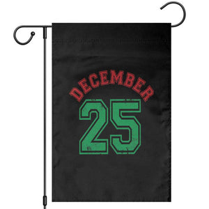 December 25 Christmas Sport Jersey Number Xmas Garden Flag TS11 Black Print Your Wear