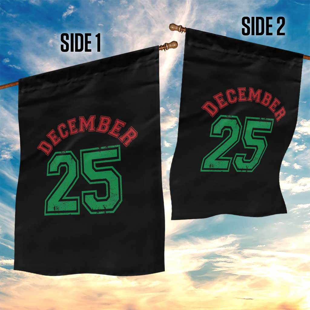 December 25 Christmas Sport Jersey Number Xmas Garden Flag TS11 Print Your Wear