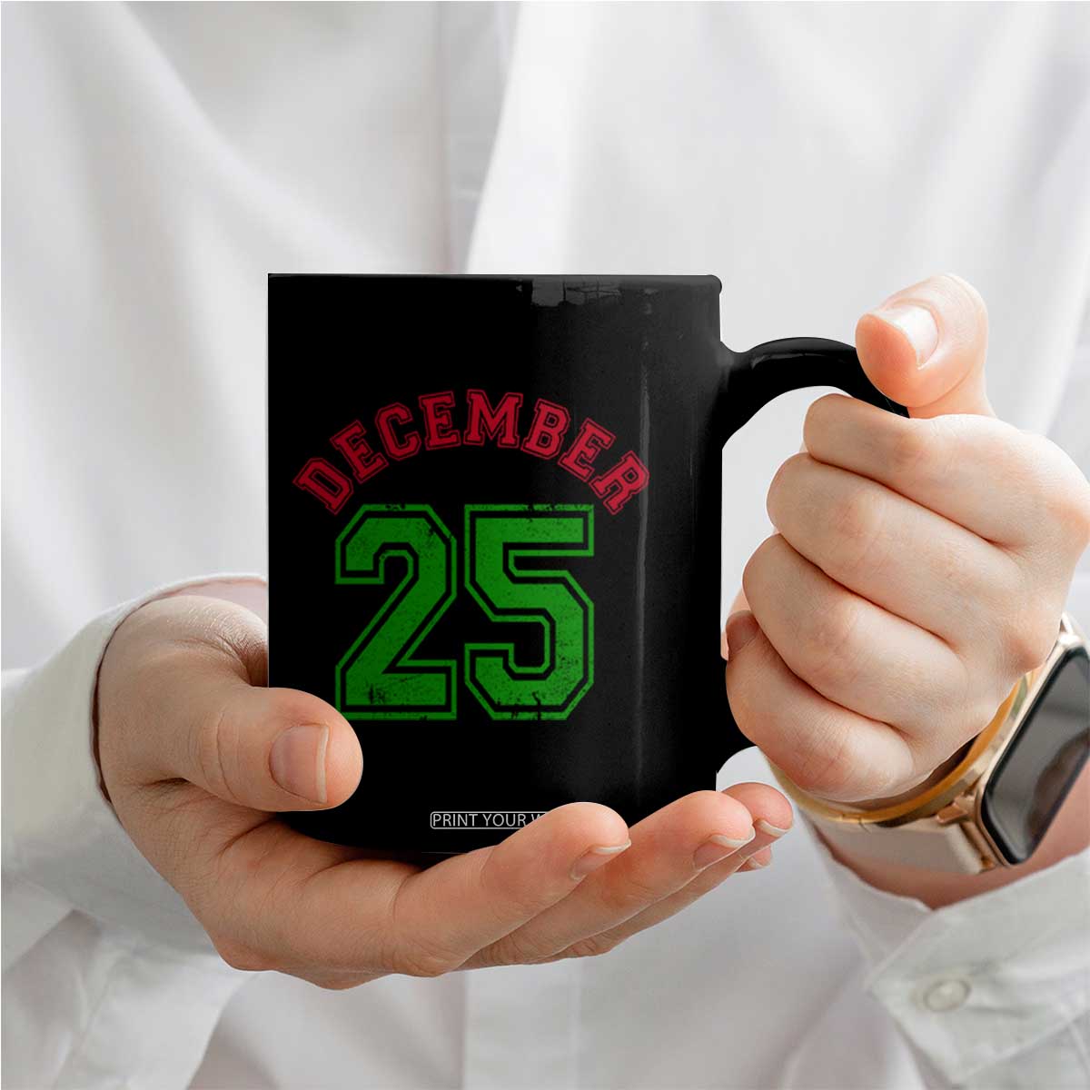 December 25 Christmas Sport Jersey Number Xmas Coffee Mug TS11 Print Your Wear