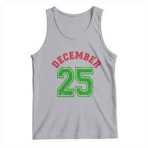 December 25 Christmas Sport Jersey Number Xmas Tank Top TS11 Athletic Heather Print Your Wear