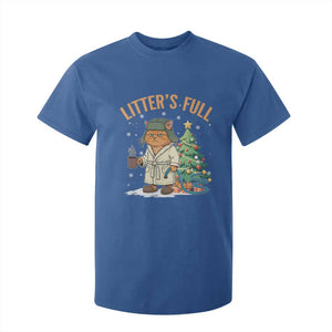 Funny Christmas Vacation Movie Litter's Full Cat T Shirt For Kid Xmas Tree TS11 Royal Blue Print Your Wear