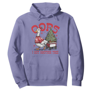 Funny Oops I Got Another Tree Funny Christmas Goose Hoodie TS11 Violet Print Your Wear