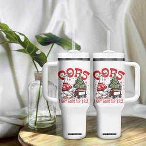 Funny Oops I Got Another Tree Funny Christmas Goose Tumbler With Handle TS11 Print Your Wear
